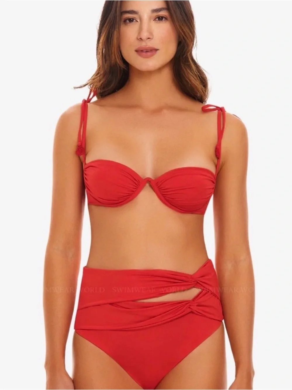 Agua Bendita vibrant scarlet